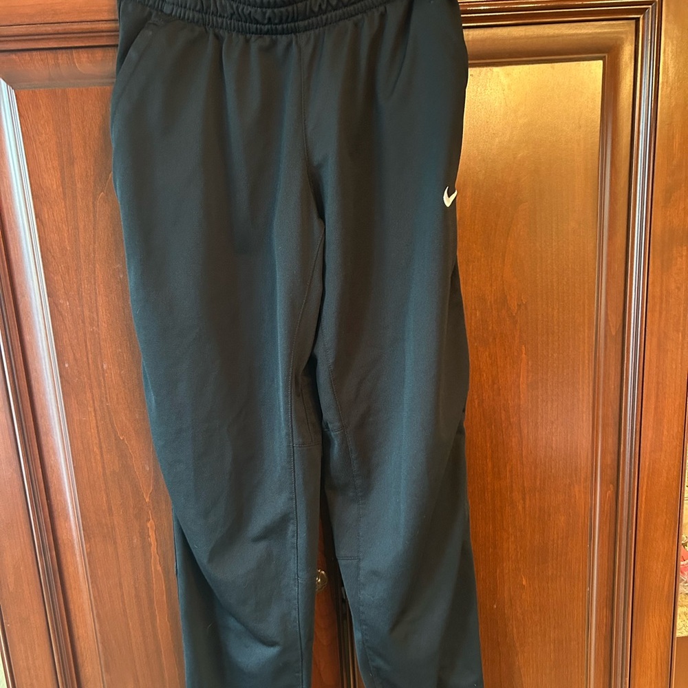 Nike Women Black Track Pants (Small)
